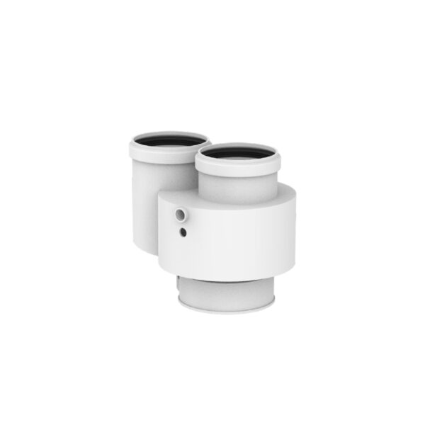 Sdoppiatore a 80/80 con Prelievo Fumi
