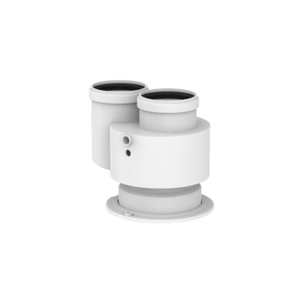 Sdoppiatore a 80/80 con Prelievo Fumi