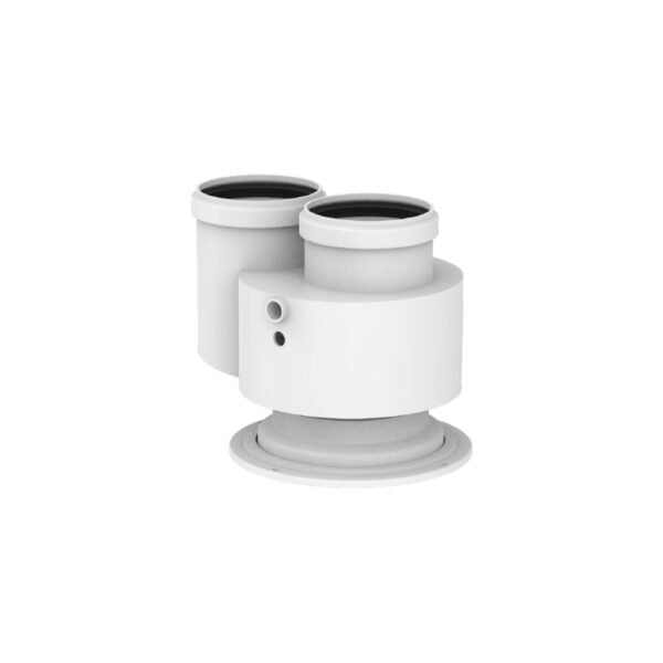 Sdoppiatore a 80/80 con Prelievo Fumi