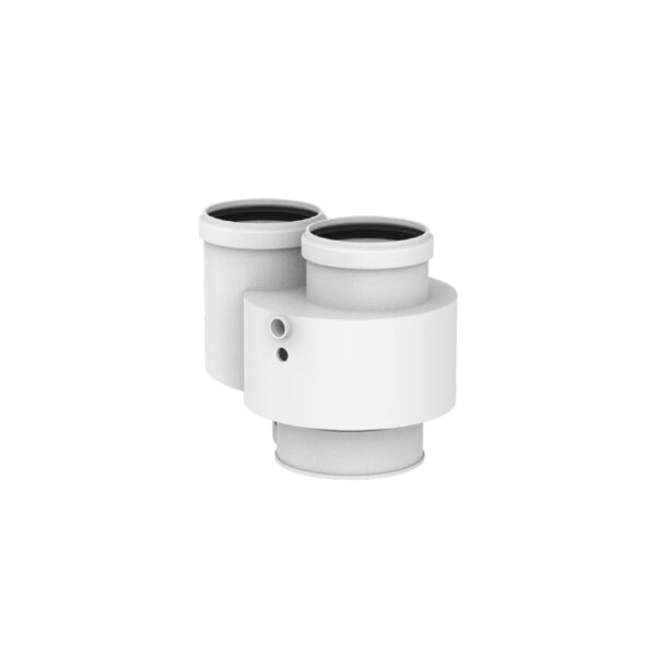 Sdoppiatore a 80/80 con Prelievo Fumi